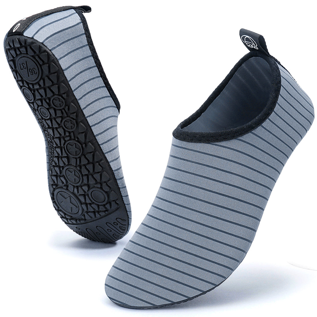  VIFUUR Water Sports Unisex Shoes Black - 4-5 W US / 3-4 M US  (34-35)