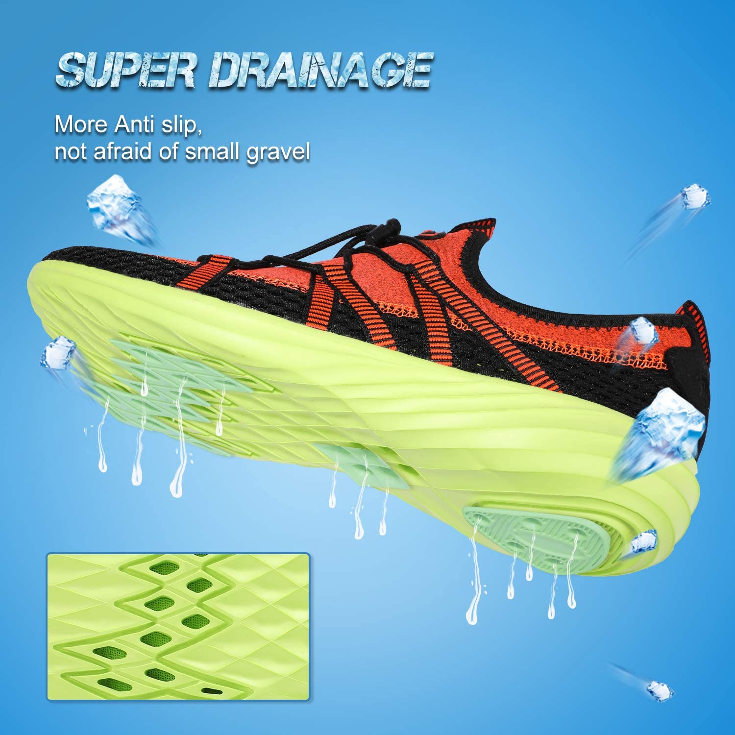 Vifuur Athletic Water Shoes for Men Vifuur