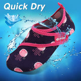 VIFUUR Kids Water Shoes Pink Jellyfish Girls Boys Vifuur